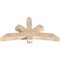 Ekena Millwork Davenport Smooth Timber Gable Bracket, Douglas Fir, 60"W x 32"H x 5 1/2"D x 5 1/2"F, 13/12 Pitch GBW060X32X0606DAV00SDF - alternate 2